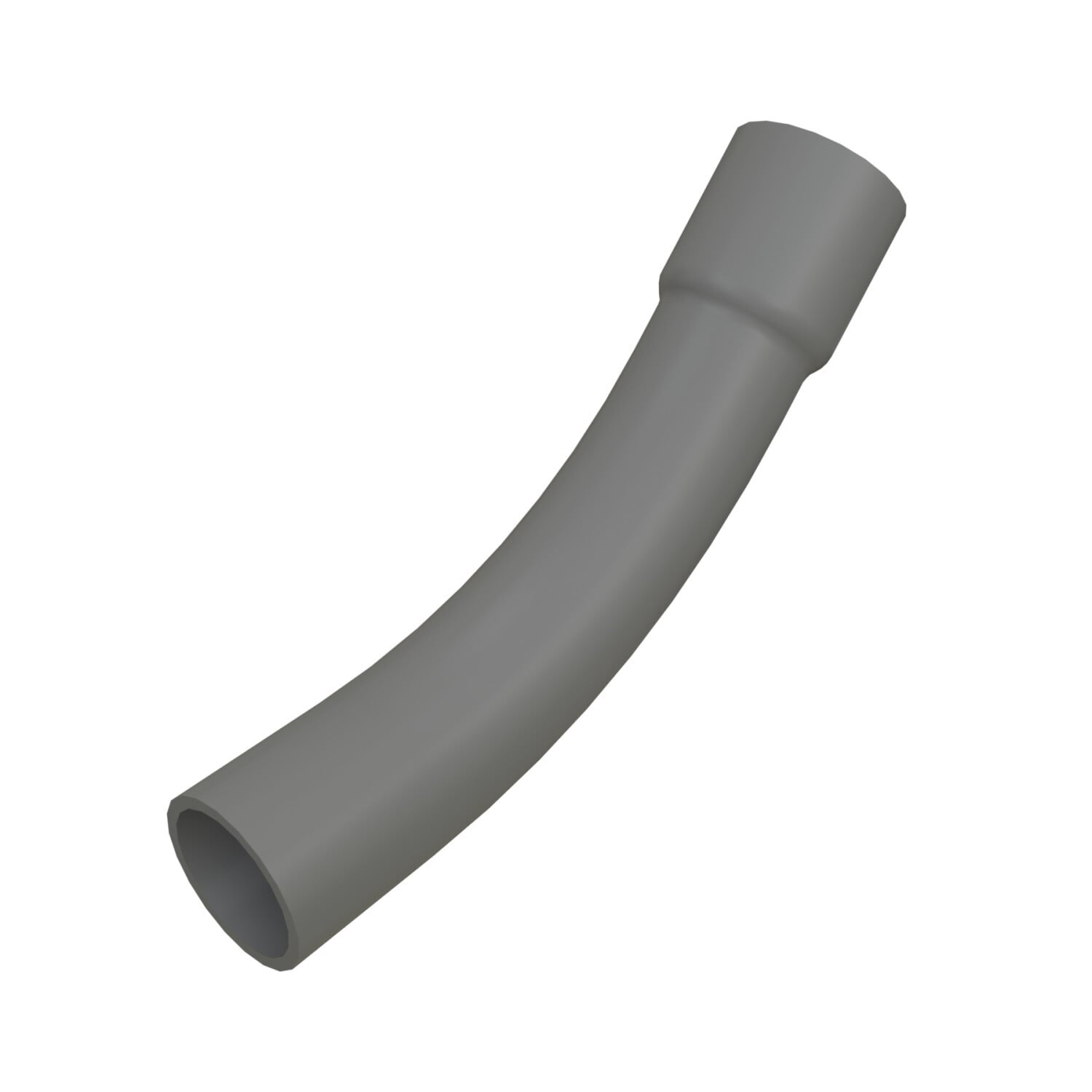 5 in x 45 deg x 36 in Bend Radius PVC Direct Burial DB120 Elbow, Belled End