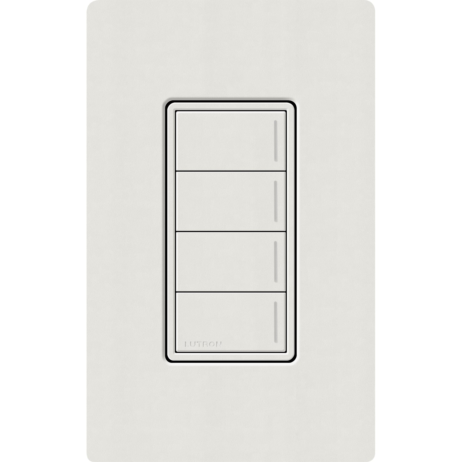 Lutron RadioRA 3 Sunnata RF 4-Button Keypad - Lunar Gray