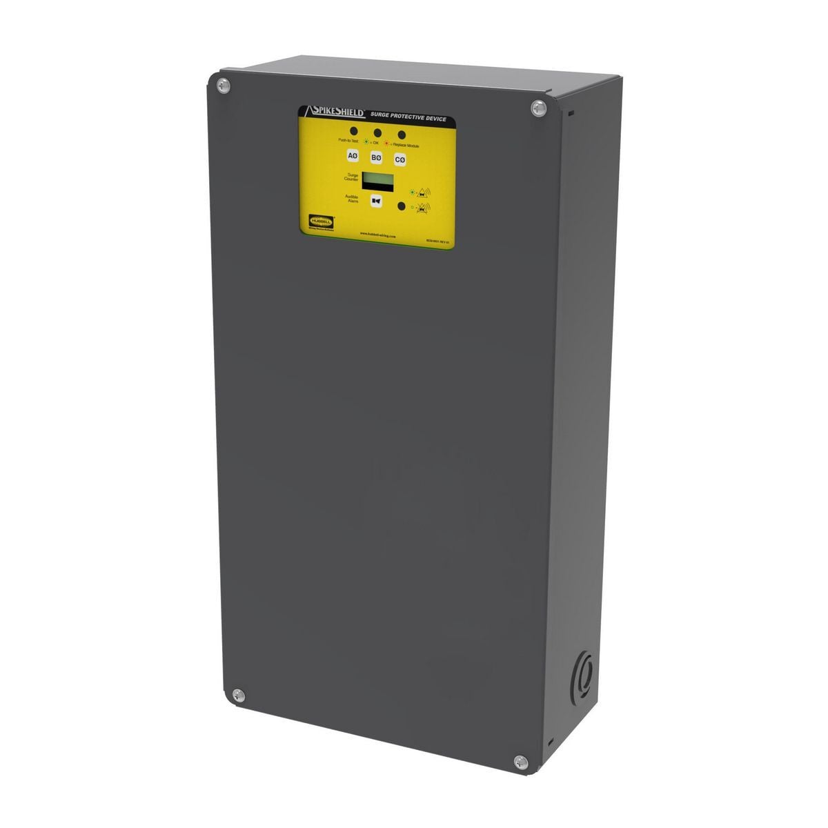 Surge Protective Devices, Panel, 160KAPeak Capacity, 277/480V AC, 4-Pole 5-Wire Grounding