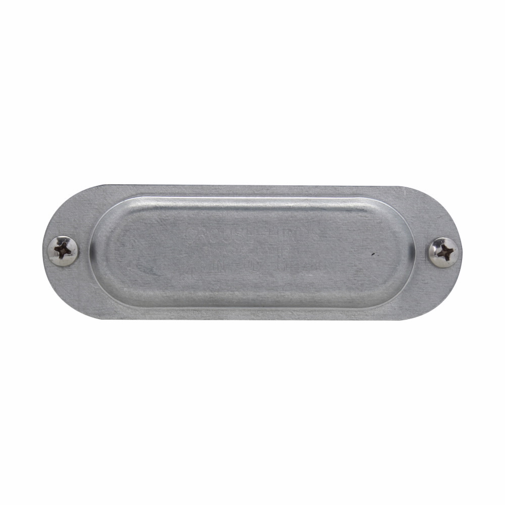 Eaton Crouse-Hinds series Condulet Form 8 cover, Sheet steel, 1"