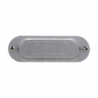Eaton Crouse-Hinds series Condulet Form 8 cover, Sheet steel, 1"