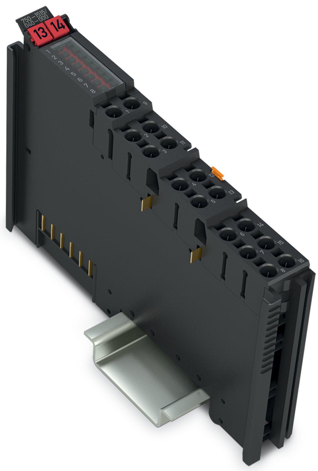 8-channel digital output; 24 VDC; 0.5 A; 2-conductor connection; Extreme