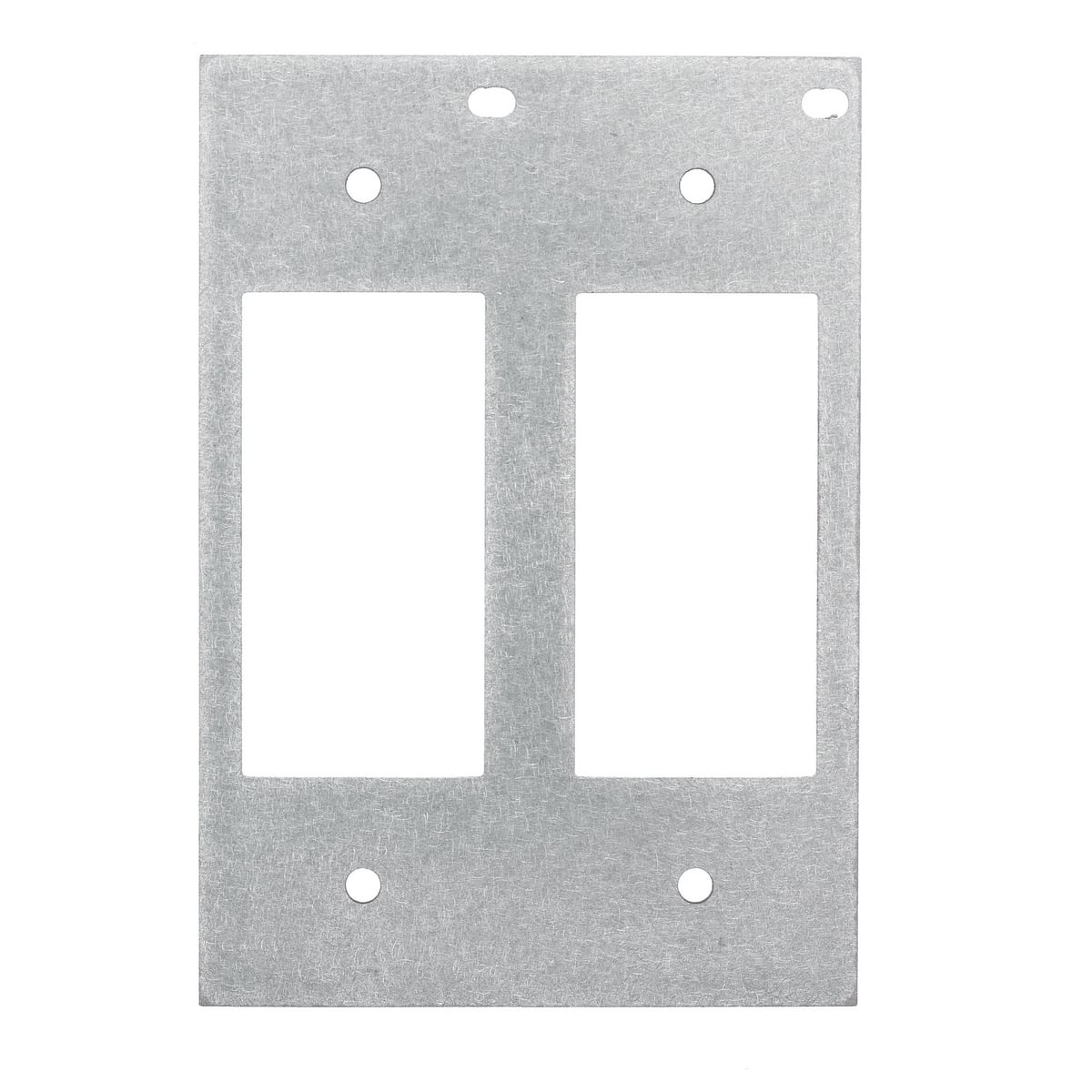 Concrete, Access, Wood Floorboxes, Recessed, 8/10-Gang Series, Mounting Plate, 2-Gang, (2) StyleLine/Decorator Openings