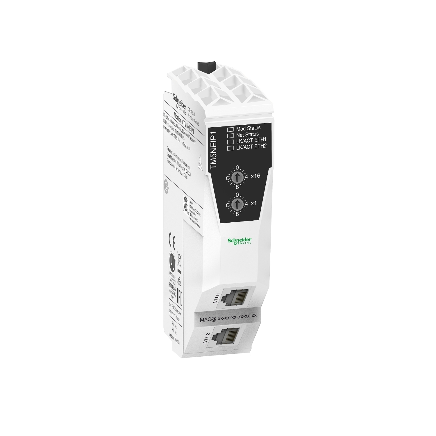 IP20 I/O Distributed Performance EtherNet/IP FieldBus Interface TM5 Module