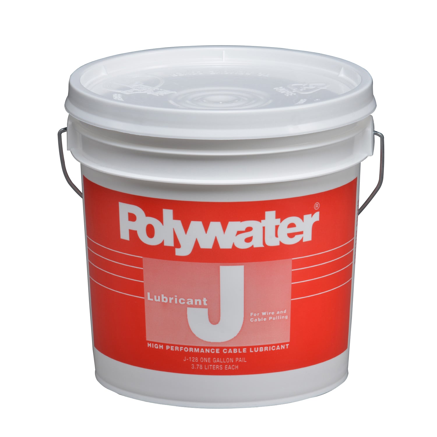 1-gal. pail.  The Most Used and Specified Cable LubricantSpecification-grade Polywater Lubricant J is a high-performance, clean, slow-drying, water-based gel lubricant. Lubricant J provides maximum tension reduction in all types of cable pulling. It is recommended for long pulls, multiple-bend pulls, and pulls in a hot environment.