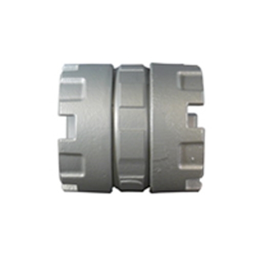 Coupling, 3-1/2 inch, Malleable Iron, Zinc Electroplated