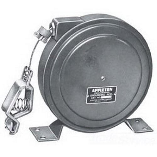 Reelites; Retractable Cable Reel; 50 ft, 100 Amp, Steel