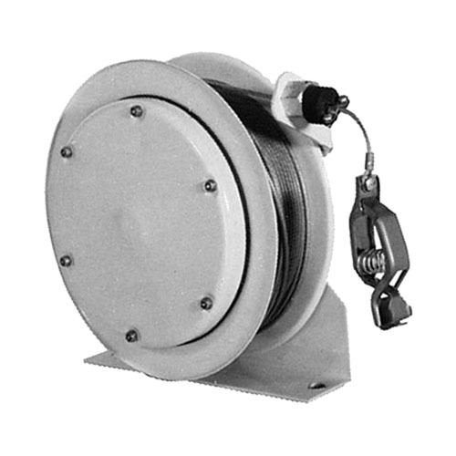 Reelites; Discharge Grounding Cable; 100 Amp, 50 ft, Steel