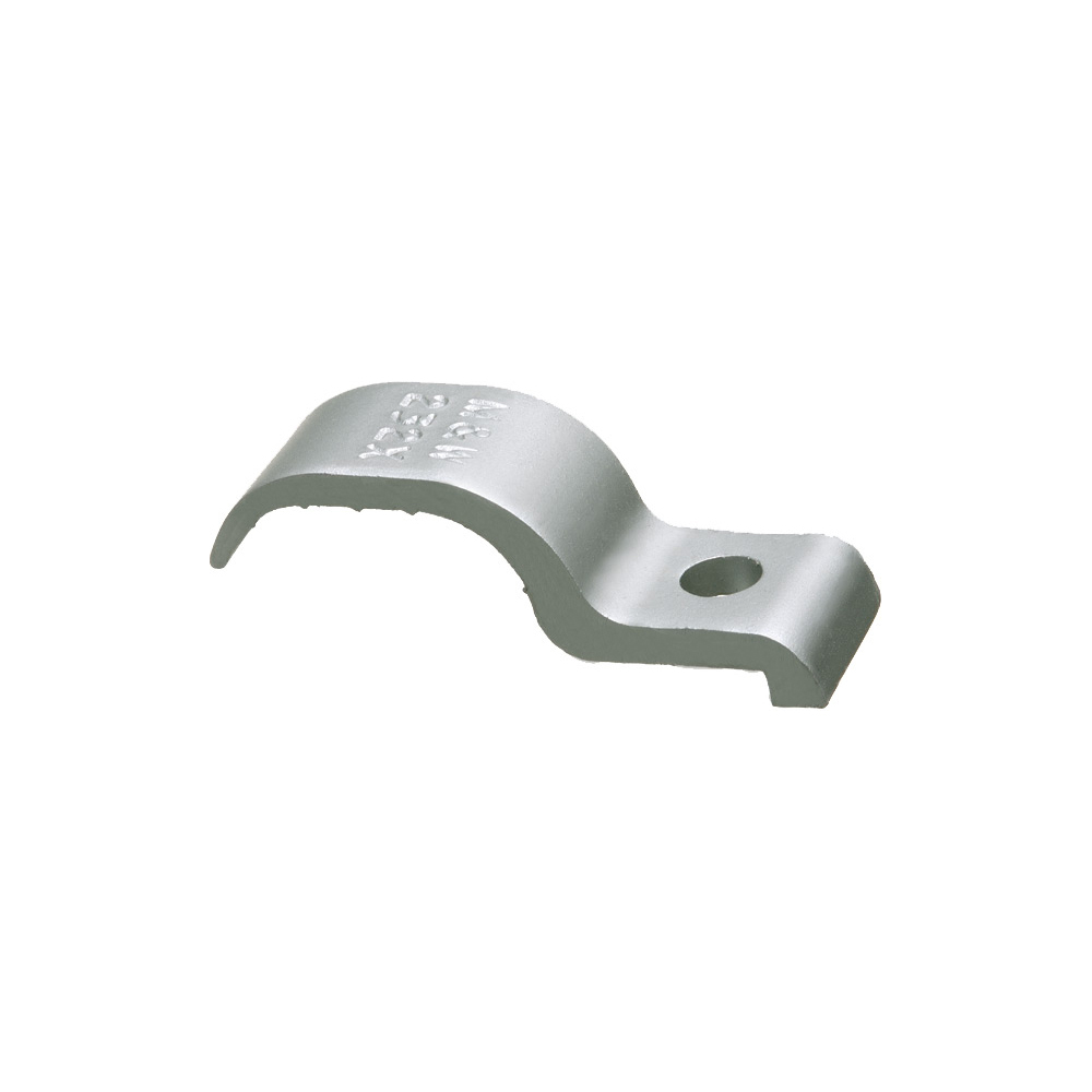 1-Hole Aluminum Strap for service entrance cable, accepts 3 #8 to 4 #4 wire range.