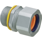 Zinc die-cast, liquid-tight, and oil-tight strain relief cord connector furnished with a sealing ring and locknut. Supports .875 to 1.000 cord range with a 1 inch trade size.