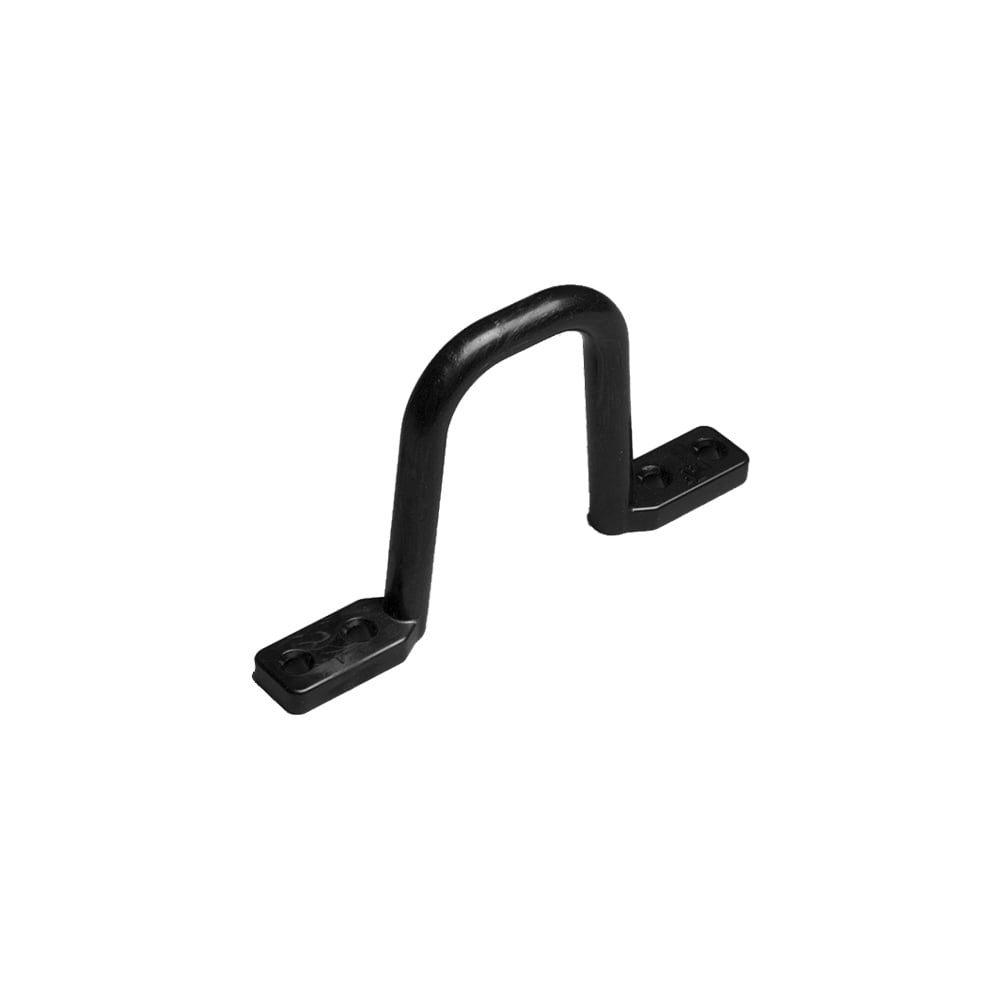 D-ring, non conductive smooth bearing surfaces for easy wire management designed with 2 mounting holes per side for several mounting methods. Space for wires is 2.25" x 2".