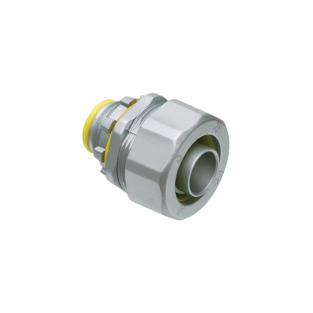 Straight, zinc die-cast connector for use with metallic or non metallic liquid tight conduit type B only. 2" Trade Size. With Insulated throat.