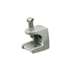 Malleable iron beam clamp. 125lb static load rating. threaded rod size 1/4"/20. Trade Size 1".