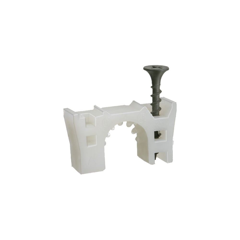 Non metallic stackable AC MCI Flex cable strap. Holds up to 5 runs of cable on wood or steel studs. Can be used in environmental air handling spaces. Can be used for support and positioning.