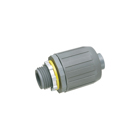 Non Metallic straight snap2it connector for use with non metallic liquid tight conduit type B only. Push on installation. 1" Trade Size.