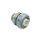Non Metallic straight connector for use with non metallic liquid tight conduit type B only. 1-1/2" Trade Size.