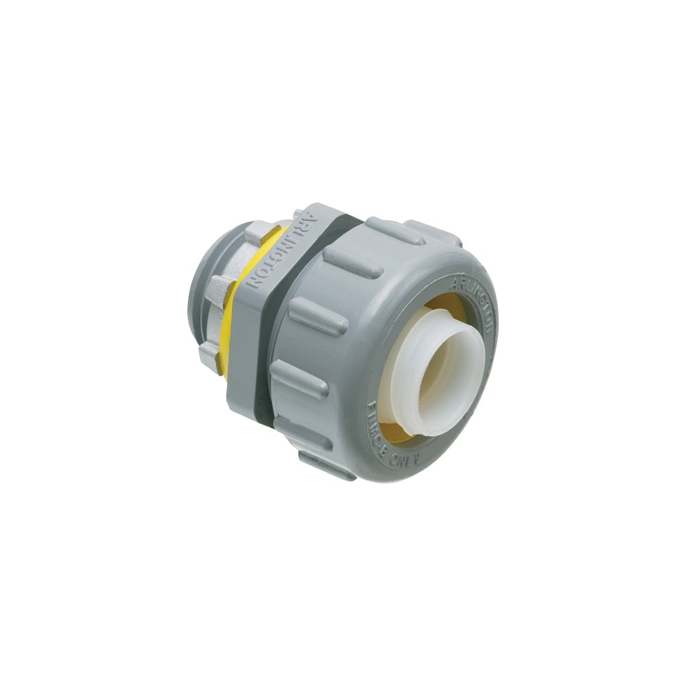 Non Metallic straight connector for use with non metallic liquid tight conduit type B only. 3/8" Trade Size.