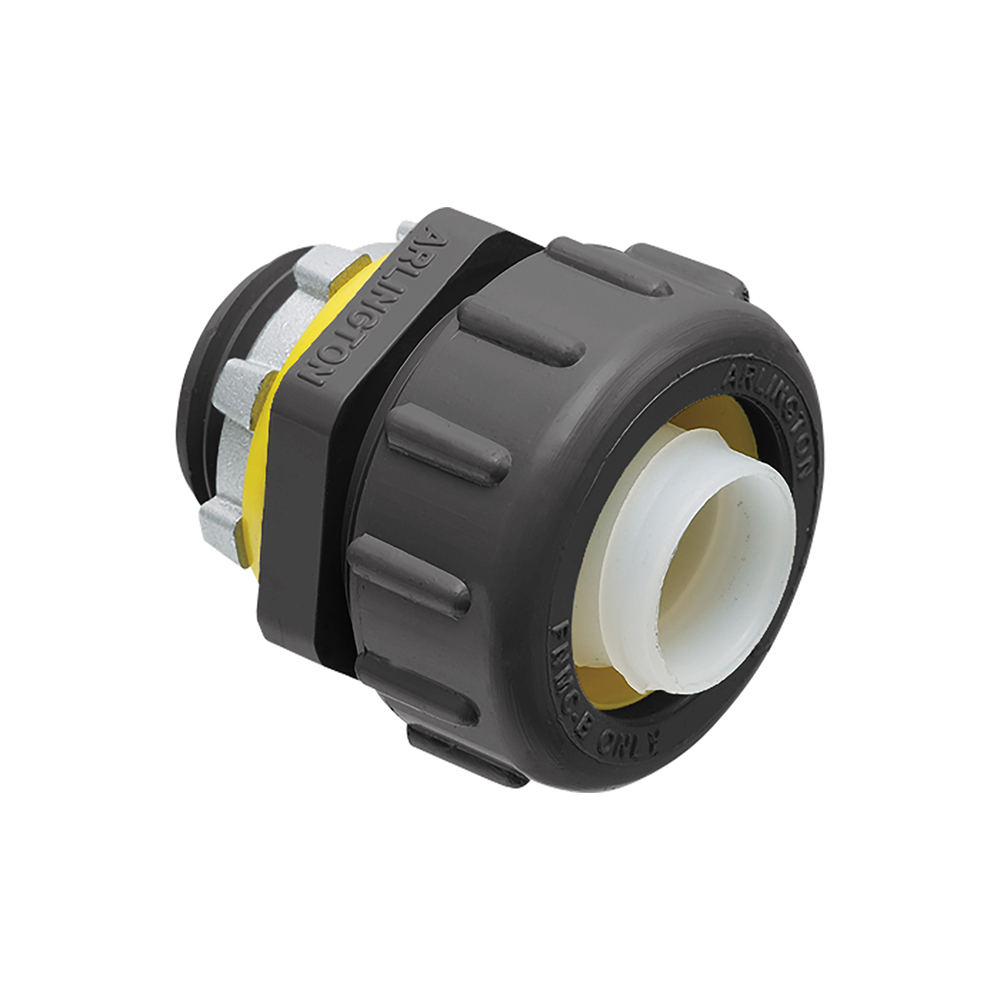 Non Metallic straight connector for use with non metallic liquid tight conduit type B only. 3/4" Trade Size. Color Black.