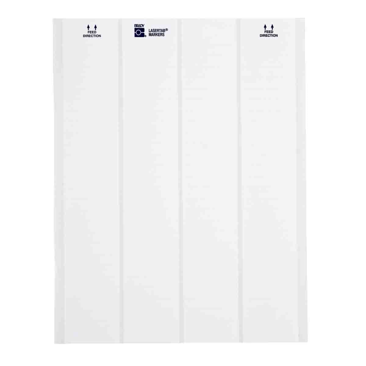 Lbls 1.33 in H x 1 in W WT, CL 52/PK