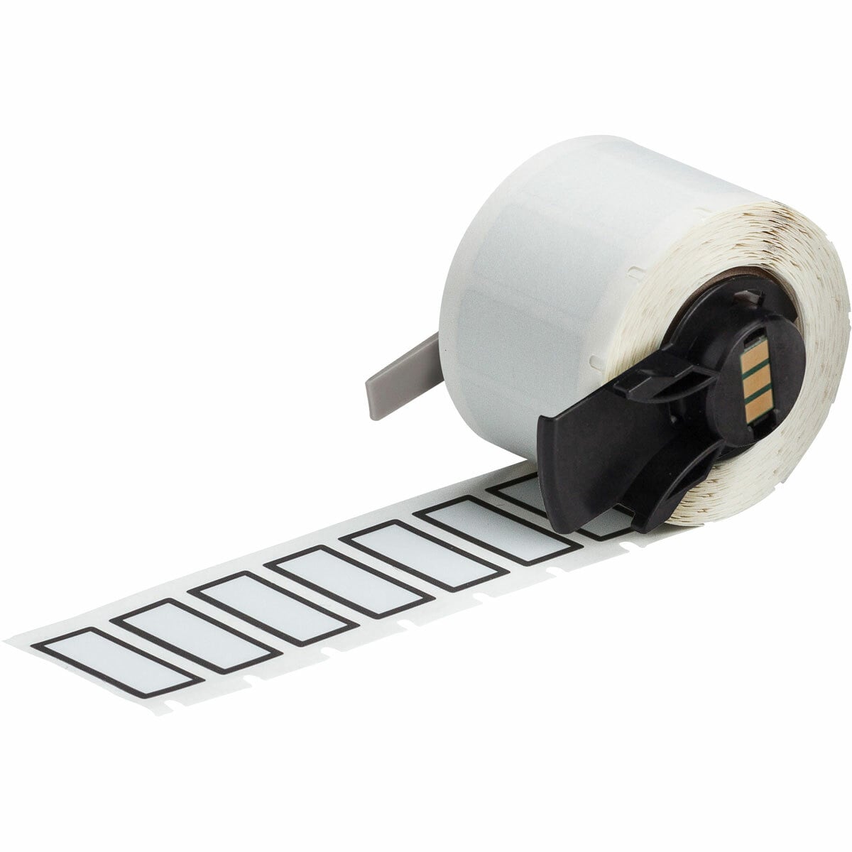 Lbl Polyester 0.5inx1.13in LT GR 500/RL