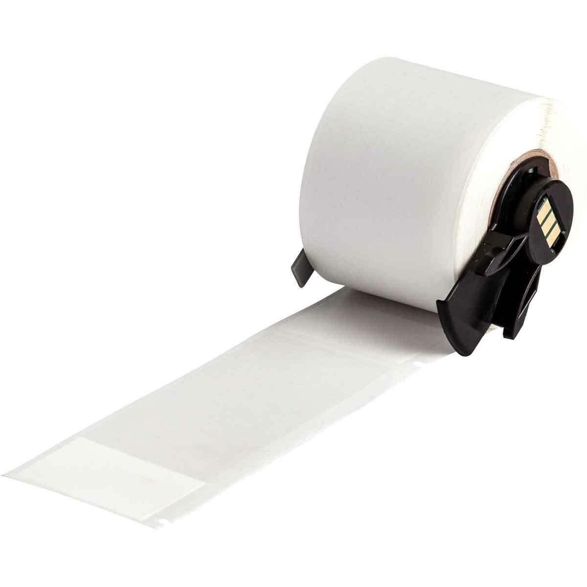 Label Vinyl 4in x 1.5in WT/CL 100/RL