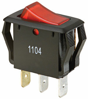 IDEAL, Rocker Switch, Appliance, On-Off, Voltage Rating: 125, 250 VAC, Amperage Rating: 16, 10 AMP, Action: SPST, Number Of Poles: 1, Connection: Spade, 3 Terminals, Size: 1.240 IN Length X 0.680 IN Width X 0.770 IN Height, Operating Temperature: 32 To 185 DEG F, Hp Rating: 1/3 HP At 125 VAC, 1/2 HP At 250 VAC, Panel Cut Outs: 0.550 X 1.120 IN