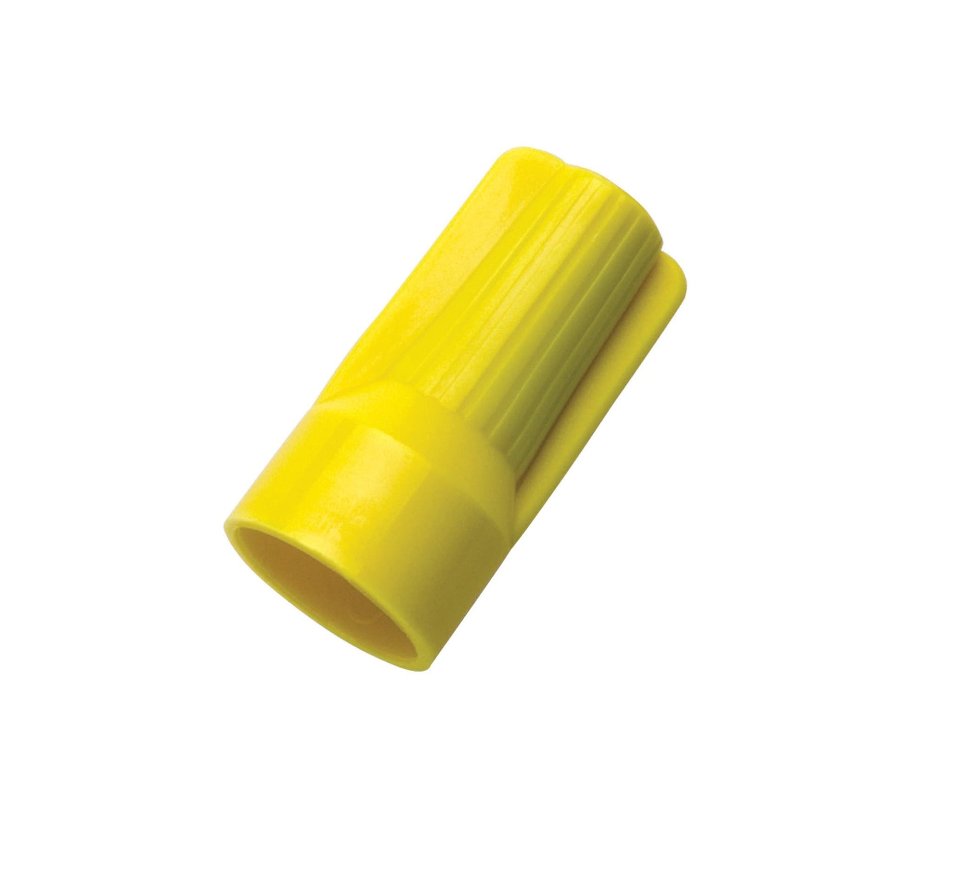 Buchanan, Wire Connector, B-CAP, Conductor Range: 22 - 10 AWG, 3/20 AWG Min, 3/12 AWG Max, Number Of Conductors: 2 to 6, Material: Flame-retardant Polypropelene, Color: Yellow, Voltage Rating: 600 V, Environmental Conditions: Tough, UL 94V-2 Flame-Retardant Shell Rated At 105 DEG C (221 F), Model Number: B1
