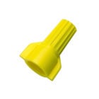 Buchanan, Wire Connector, WingTwist, Conductor Range: 18 - 10 AWG, 2/18 AWG Min, 3/12 AWG MAX, Number Of Conductors: 1 to 6, Material: Flame-retardant Polypropelene, Color: Yellow, Voltage Rating: 600 V, Environmental Conditions: Tough, UL 94V-2 Flame-Retardant Shell Rated At 105 DEG C (221 F), Model Number: WT51