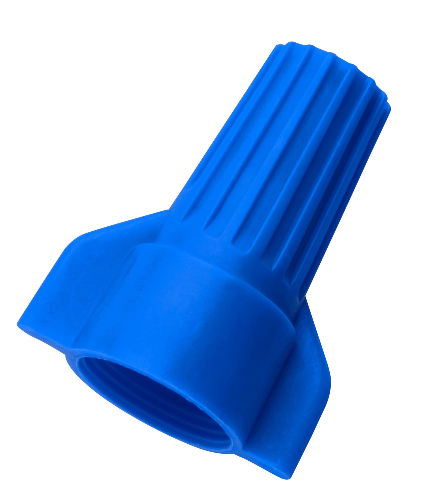 Buchanan, Wire Connector, WingTwist, Conductor Range: 14 - 6 AWG, 3/12 AWG Min, 2/6 AWG MAX, Number Of Conductors: 1 to 6, Material: Flame-retardant Polypropelene, Color: Blue, Voltage Rating: 600 V, Environmental Conditions: Tough, UL 94V-2 Flame-Retardant Shell Rated At 105 DEG C (221 F), Model Number: WT54