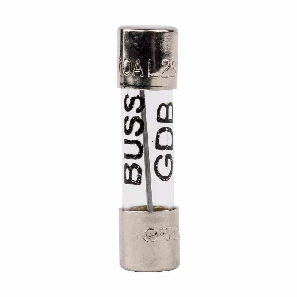 Eaton GDB Series Fast-acting fuse 10A, 250 Vac or less, 32 Vdc (self certified), BK-GDB-10A