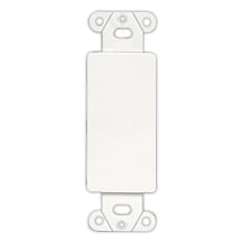 Eaton decorator wallplate adapter, Flush mount, Brown, Blank, Thermoplastic