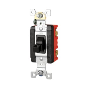 Eaton manual motor controller, #14-10 AWG, 30A, Industrial, Wall, 600V, Front wired, Maintained contact, Gray, NEMA 1, Enclosure: SS, Two-pole, -20-65C, Single-phase, Toggle, Copper-alloy terminal, brass screw, Single-throw