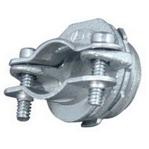 Non-Metallic Sheathed Cable/Service Entrance Cable Connector, 3/4", Malleable Iron