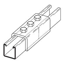 THREE HOLE SPLICE CLEVIS  B22 OR B52A CHNL, GR