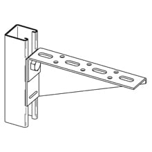SLOTTED BRKT, LEFT, 6", GR