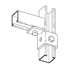 FOUR HOLE SGL CORNER CONNECTION, LEFT HAND, GR