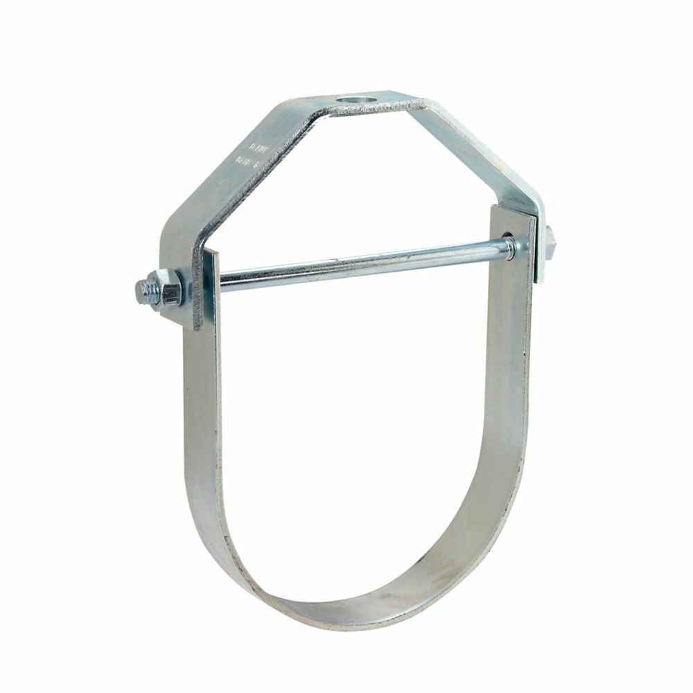 Eaton B-Line series clevis hanger, 0.75" H x 3.39" L x 3.25" W, Steel, Yellow zinc chromate