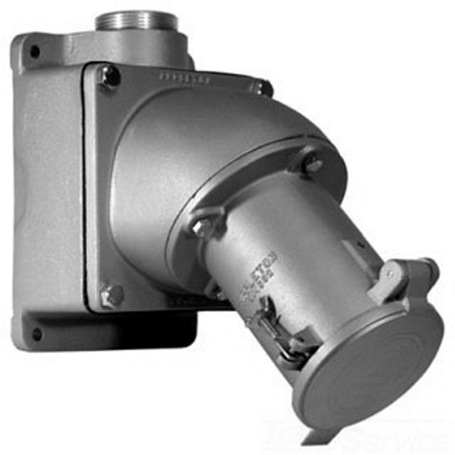 200A 2W 3P RS RECP W/FLIP LID