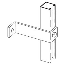 TWO HOLE Z-SPT, 4", GR