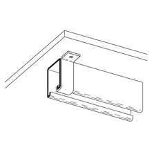 CHNL HANGER BRKT  2 7/16" X 1 5/8" CHNL, GR