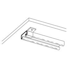 CHNL HANGER BRKT  1 13/16" X 1 5/8" CHNL, GR