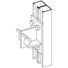 DBL REEL RACK SPT ON DBL CHNL  2" PIPE, Z"