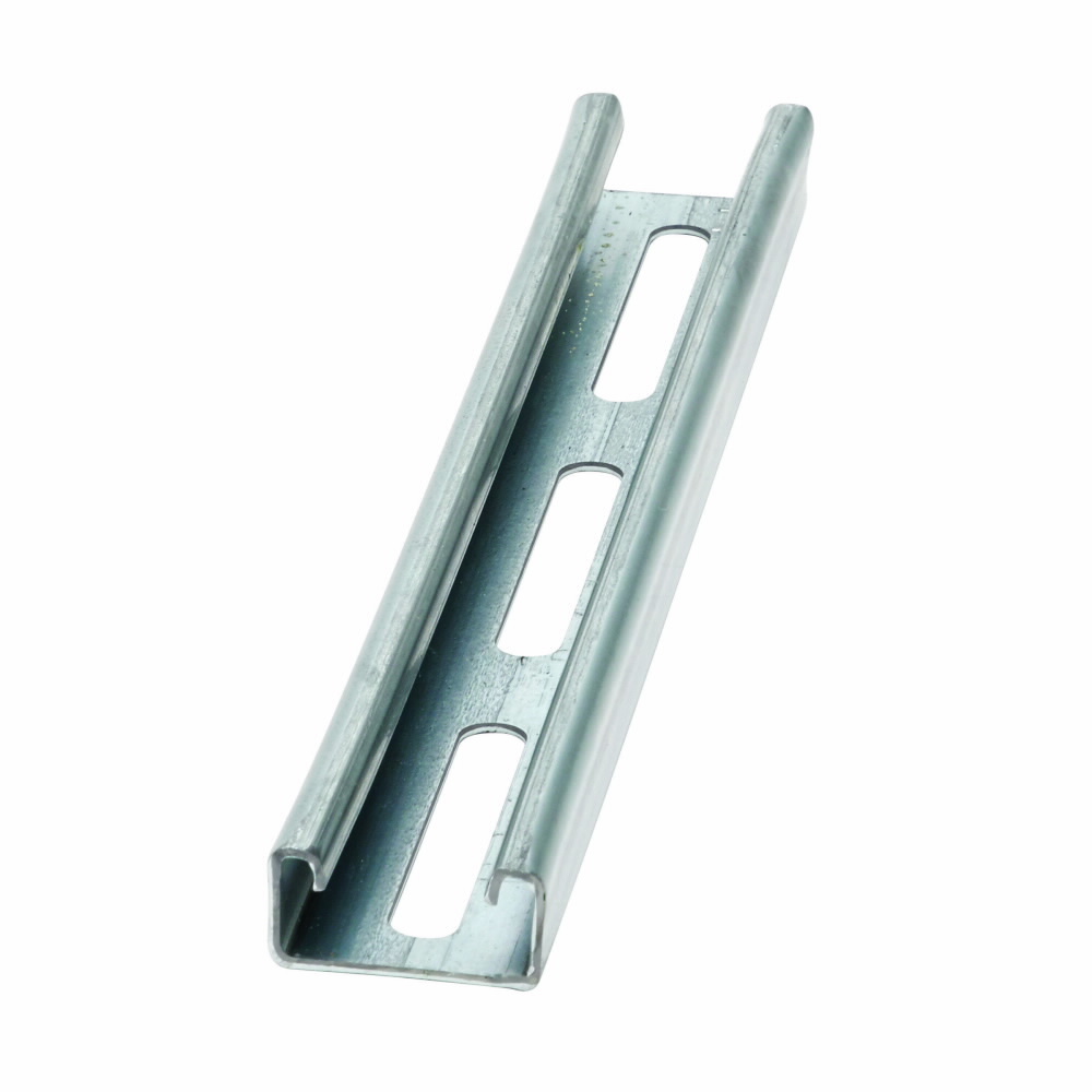 CHNL, 13/16" X 1 5/8", 13/32" X 3" SLOTS, 14 GA, 240"