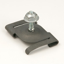 Eaton B-Line series acoustical tee and t-bar fasteners, Acoustical tee, 1" Height, 1" Length, 1" Width, 0.025lbs, 0.63", 0.94" Twist fasteners, 25 lbs load capacity