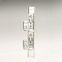 Eaton B-Line series datacomm and low voltage support fasteners, 5 Tier, 1 sided, 27" overall height, Single-sided multi-tier cable fasteners, Wall mount, 2" Hook, 5 J-hooks, Load capacity of 30 lbs per hook, 6063-T6 aluminium