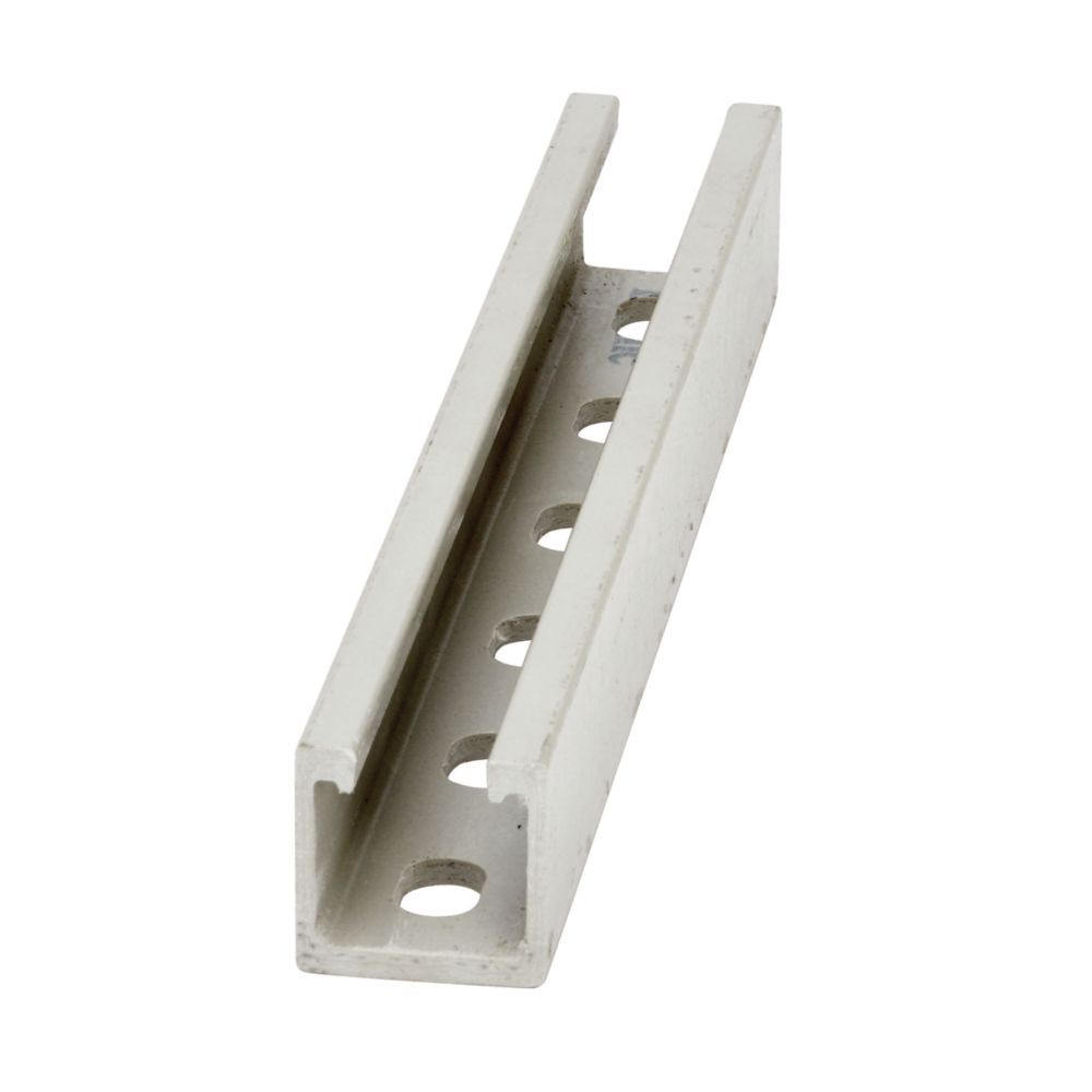 Eaton B-Line series straight section, 1.62" H x 120" L x 1.62" W, Polyester resin, SH