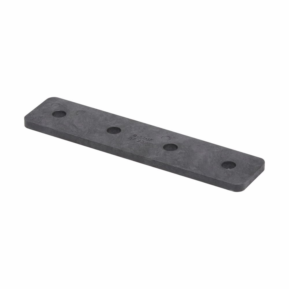 Eaton B-Line series splice plate, 1.62" H x 7.25" L x 1.62" W, Steel