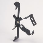 Eaton B-Line series conduit support fasteners, Conduit and cable, 0.062lbs, Conduit size: 1" EMT/Rigid, Guide-Rite conduit to rod fasteners, .38" Min, .44" Max mount size, .38" rod size, 50 lbs vertical, 25 lbs horizontal load