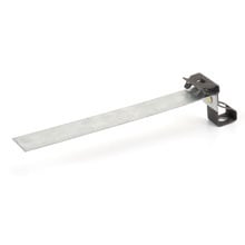 Eaton B-Line series all threaded rod and drop wire supports, Hangers, Flange, 1" Height, 1" Length, 1" Width, 0.21lbs, Rod to beam hangers, .31" Min mount size, .5" Max mount size, 0.25" rod size, 160 lbs load capacity