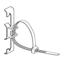 Eaton B-Line series all threaded rod and drop wire supports, Communication and low voltage, 1" Height, 1" Length, 1" Width, 0.045lbs, Cable fasteners, .28" Max mount size, 0.38" Plain rod size, 8" cable tie included
